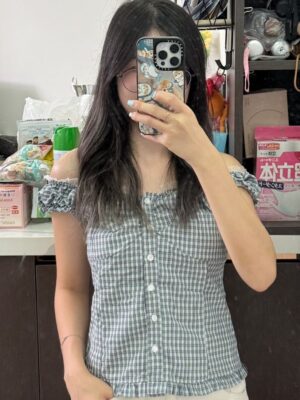 【快閃優惠價】精緻Max!貓眼鏤格仔TOP