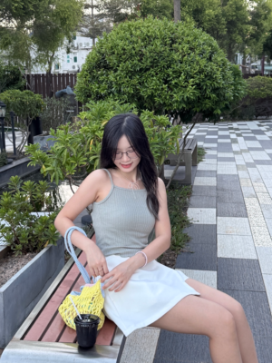 遮肉修身✨輕薄木耳邊兩件set