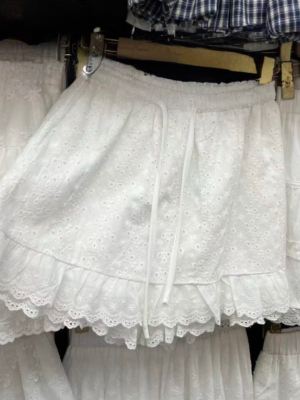 【限量現貨】波希米亞波浪短裙褲