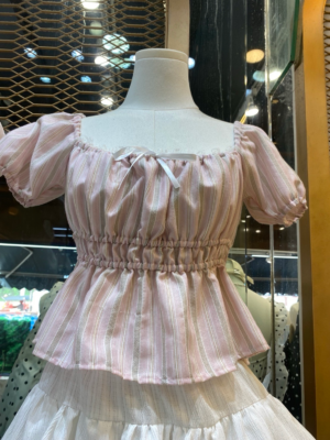 遮手臂！公主風上衣 (Lace邊邊)