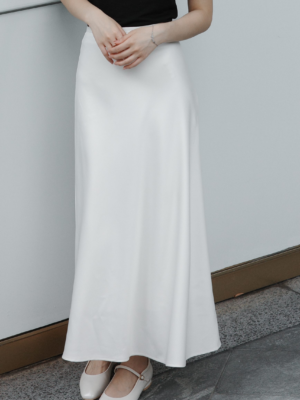 【聖誕團VOL.2 搭配單品】奶油Matt Silky Dress