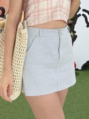 365 OOTD 牛仔包臀裙連Lace帶