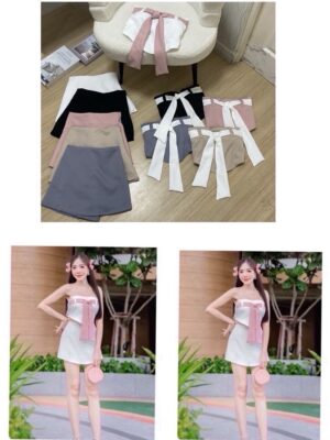 精緻GIRL 蝴蝶結套裝 (含pad)