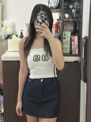 數字89 平口背心