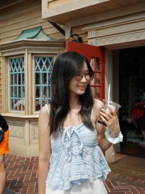 泰國斷貨款!吊帶束胸蛋糕紋背心
(6色入)