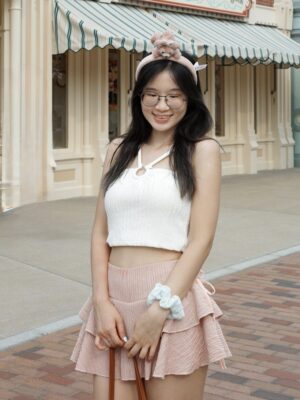 圈圈掛頸TOP (6色入)