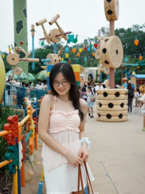 荷葉邊掛頸上衣 (5色入)