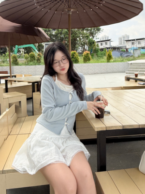 【秋季VOL.1🍂】可愛甜美蝴蝶結掛頸假兩件