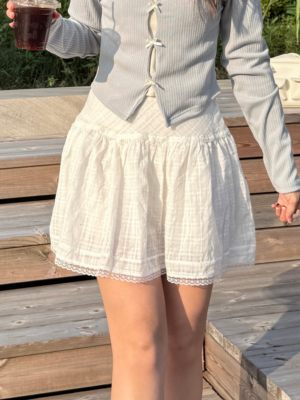 【秋季VOL.1🍂】Premium 精緻法式格紋短裙