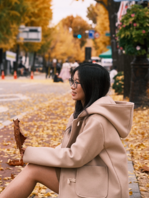 【DEC快閃優惠】10%wool!牛角經典英倫大衣 (短版)