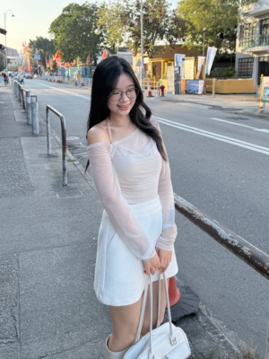 【12月新品】Tweed 口袋blingbling裙✨