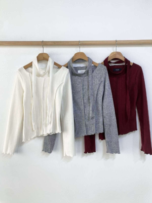 【現貨SALE】CHOKER不對稱上衣
