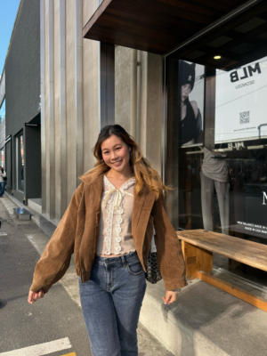 【韓國親身搜羅款式♡第二輪新品】重磅推出!韓妹人手一件韓國製麂皮外套