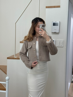 【韓國親身搜羅款式♡NEW IN】20%羊毛 超有質感onni 外套