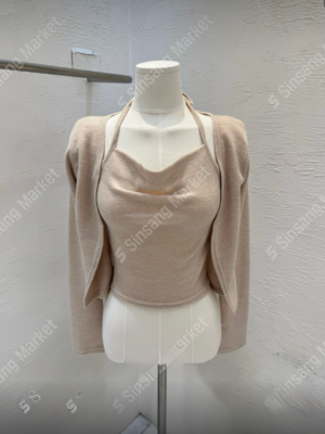 【韓國連線預訂款】檔口11月新款!!加厚有絨掛頸假兩件