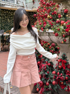 【韓國親身搜羅款式♡NEW IN】冬日百褶裙版本登場!顯腿長燈芯絨百褶裙