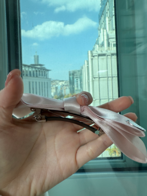 絲光高級感大蝴蝶結髮夾💗