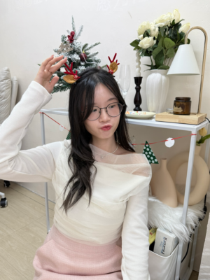 【聖誕團VOL.2】氣質爆燈✨多穿法網紗上衣