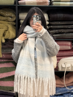 Nyunyu暖笠笠圍巾🧣