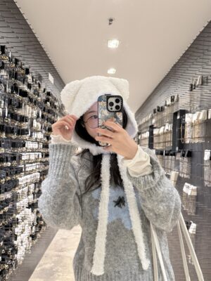 【聖誕團VOL.2🎄滿$299可以$99加購】可愛熊仔耳朵頭笠🐻