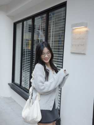 【Feb Vol.1】店主大推!毛巾粒粒翻領開鈕長袖上衣