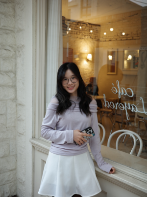 【二月連線款式♡】秒入款式~超美粉紫色💜溫柔網紗一字肩