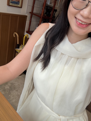 【三月新品首批價】賢智同款🔥氣質層層雪紡上衣 (短版)