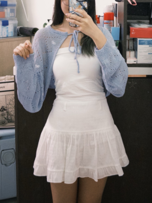 【COMEBACK】爆單款～迷你蝴蝶結外搭🎀