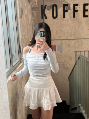 【三月VOL.2】夢幻層次網紗上衣 Dreamy Pastel Layered Top