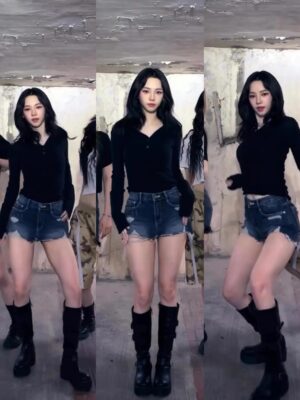 淺藍色🩵新色加入！Karina同款牛仔褲