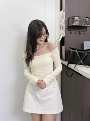 【三月VOL.3】Lady Strap Bra Top with Removable Pads 可拆胸墊吊帶上衣