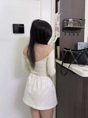 【三月VOL.3】Lady Strap Bra Top with Removable Pads 可拆胸墊吊帶上衣