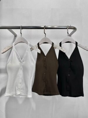 【四月VOL.1】入肩鈕扣PADDED TOP