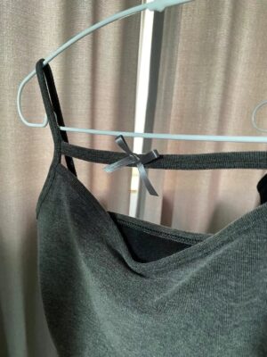 熱賣內搭！精緻蝴蝶結吊帶背心 Ribbon Tank Top