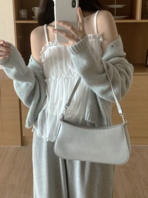 超高查詢度！氣質爆燈紗紗吊帶背心 Cloudy Layered Tank Top