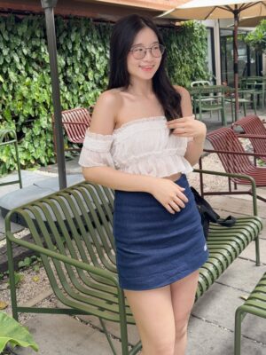 【泰國親身搜羅款式】絕美仙氣女神透膚一字肩