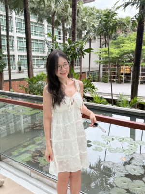 【泰國親身搜羅款式】Premium厚實布料立體花花長裙 Floral Maxi Dress