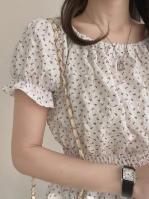 【JUN`26快閃優惠】碎花 Blouse 🇰🇷
