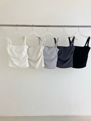 【26 Work Collection】多穿法吊帶連胸墊背心 Padded Tube Top