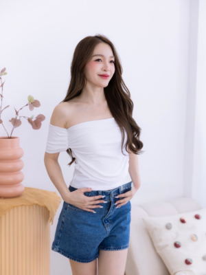 🇹🇭 Basic Tee Collection | 不會跌的一字肩上衣