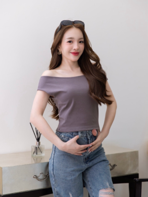 🇹🇭 Basic Tee Collection | 簡約一字肩