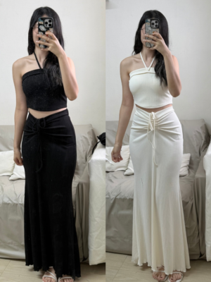 【六月NEW IN】度假三件套 (長裙) Holiday Three-Piece Set (Long Dress)