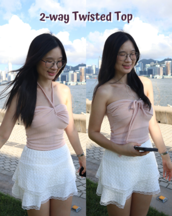🇰🇷2 way 扭結背心