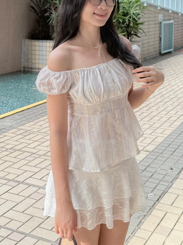 🇹🇭新布料！碎花間條Blouse