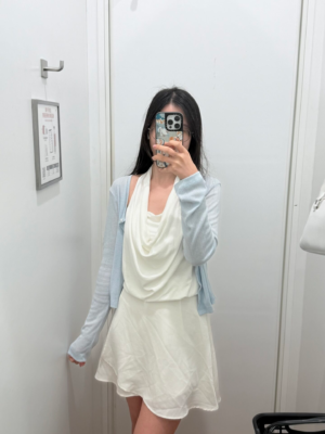 【八月NEW IN】Baby Blue🩵Airy Pastel Cardigan
