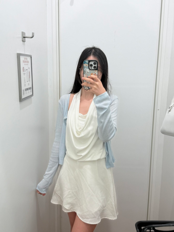 【八月NEW IN】Baby Blue🩵Airy Pastel Cardigan