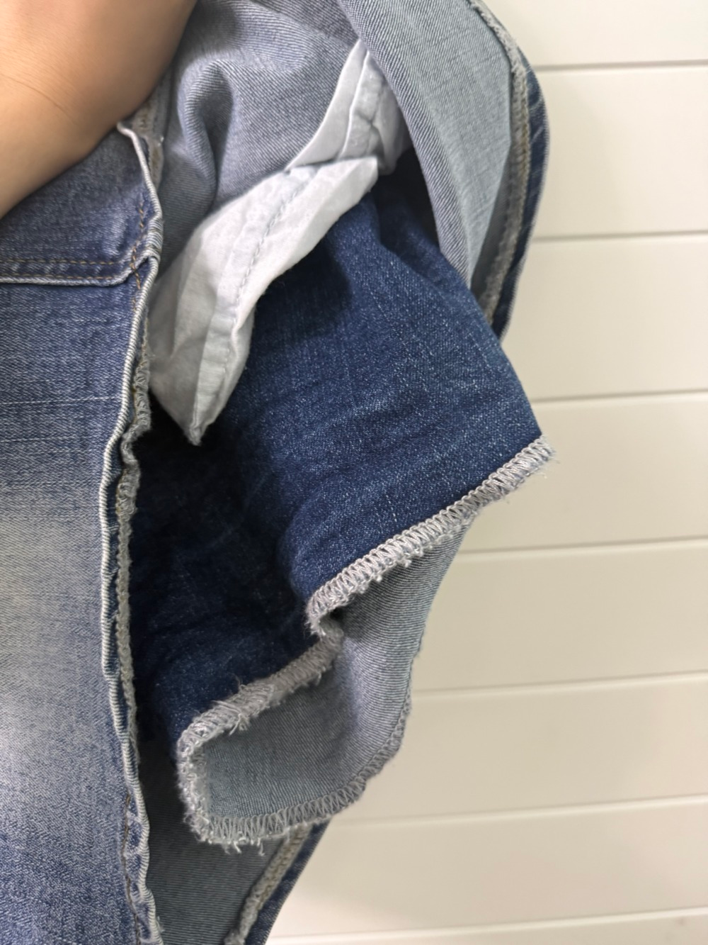 【八月NEW IN】APM Premium 減價貨品 軟熟洗水牛仔裙褲 - Image 6
