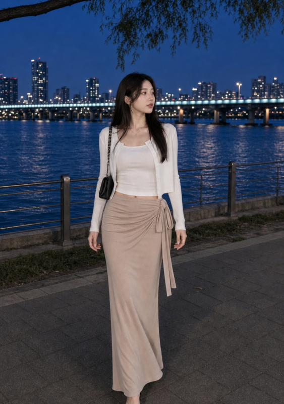 【八月NEW IN】Perfect Ribbon Mermaid skirt